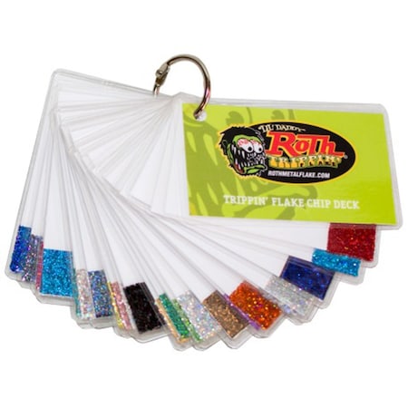 Roth Flake & Pearl Product Trippin' Metal Flake Chip Deck RCD-T